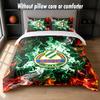 Rapid Wien FC Design Bed Bedding Set 1 Duvet Cover + 2 Pillowcases Soft Breathable Household Bed Linens