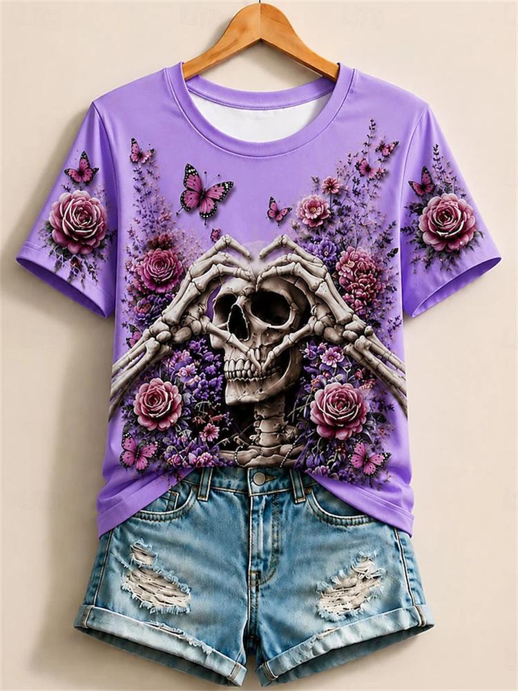2026 Spring Summer Unisexs Halloween Shortsleeve Tshirt Ghost And Pumpkin Print Crewneck Top Fashionable Unisexs Tshirt