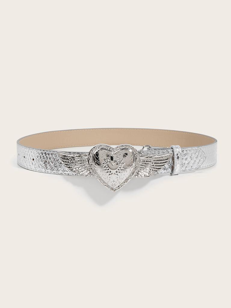 Jeans Belt Women'S Decorative Casual Belt Smooth Buckle Korean Simple Belt