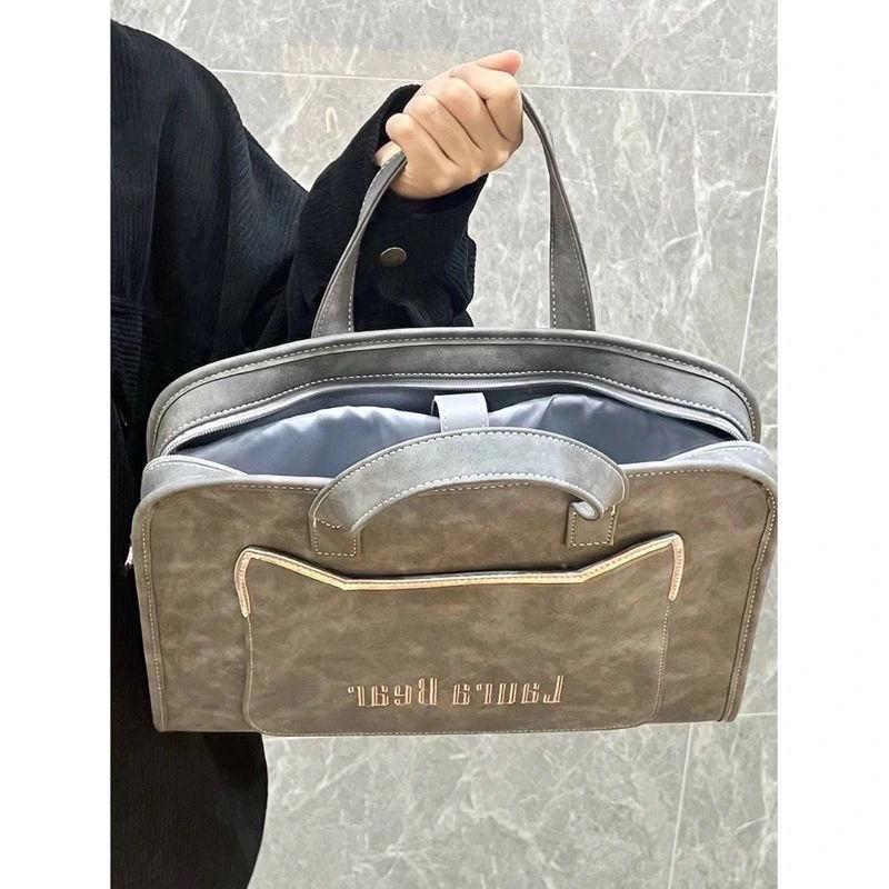 Stilvolle Damen-Laptoptasche - Passend für Huawei, Apple, Asus, Lenovo - Ideal für den Arbeitsweg, als Umhängetasche oder Handtasche