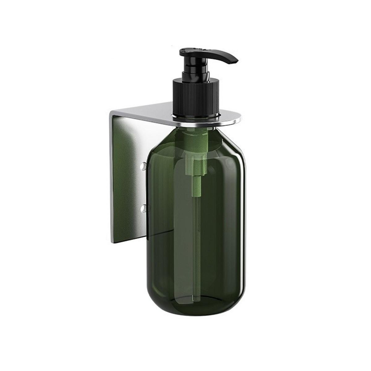 Manual Pump Bottle Shampoo Holder Wall Soap Dispenser 1 Bottle