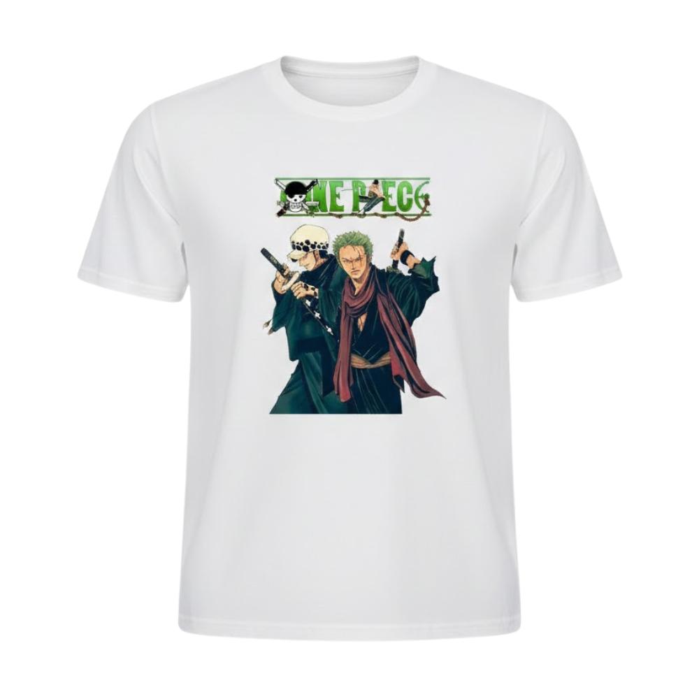 One Piece Anime Character Graphic Cotton Unisex Shirt Men Short Sleeve Y2k O-Neck T-Shirt Fashion Streetwear
