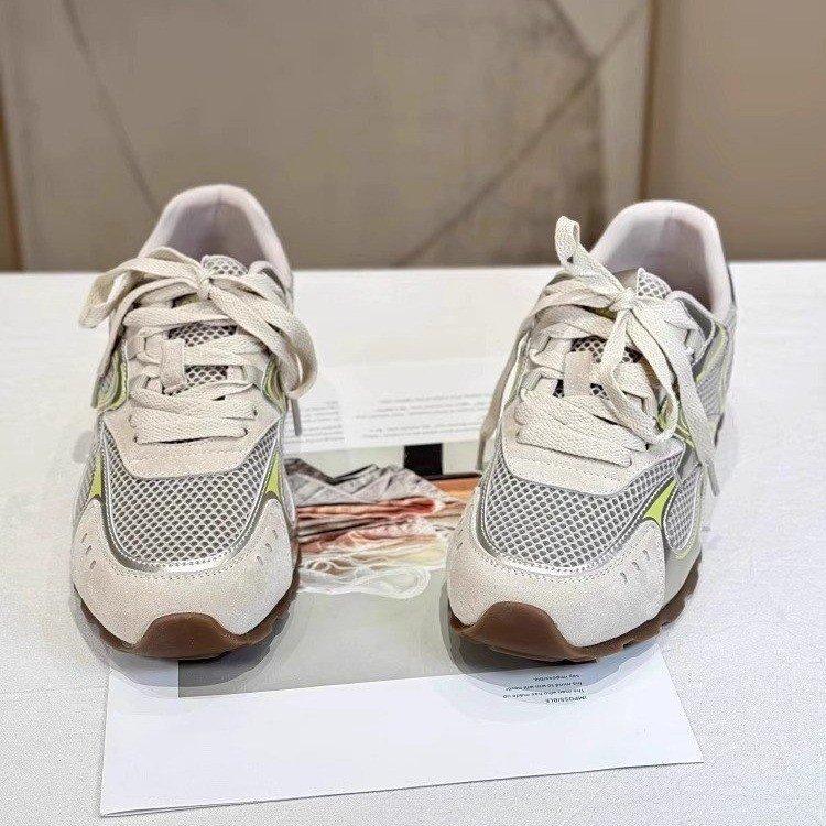 Shoes Women's 2025 New Summer Soft-soled Agande Training Shoes Mesh Breathable Thick-soled Sports Casual Dad Shoes