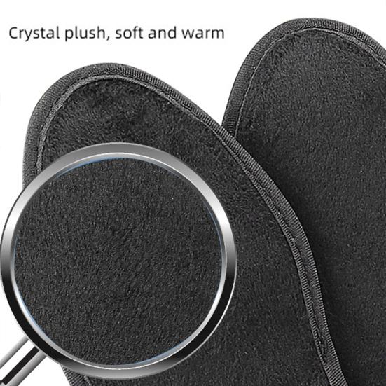 1 Pair USB Electric Heated Insole Men Women Washable Thermal Cold Weather Winter Outdoor Hunting Camping Skiing Foot Warmer Heating Shoe Pad