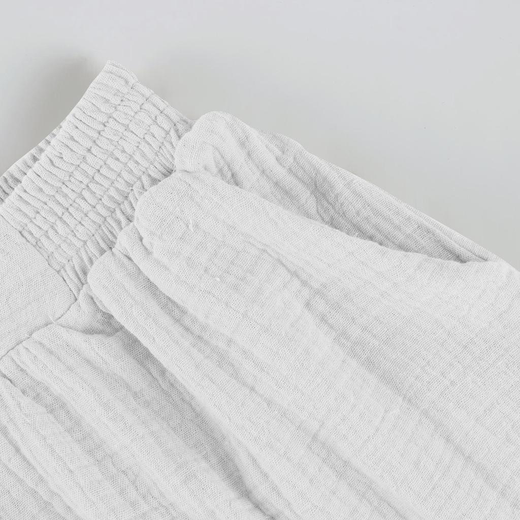 Pantaloni Ocazional De Damă, Culoare Solidă, Cu Snur Pantaloni Cu Talie Elastică, Cu buzunare