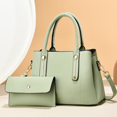 Nouveau Portefeuille et Sacs à Main Uni pour Dames Sacs Bandoulière Mode pour Femmes Grande Capacité Haute Qualité Sac Cabas Messager pour Dame