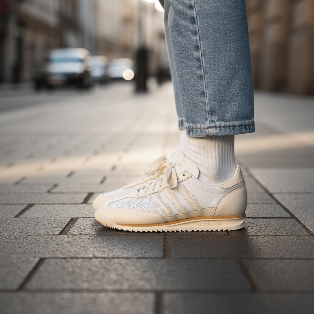 Adidas SL72 Quiet Luxury Pack Women Sneakers Cream Cloud-White Off-White JH9887