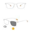 Ultra Light Photochromic Reading Glasses Anti Blue Light, Men Women Simple Comfort High Definition UV Protection Eye Care Presbyopic Glasses