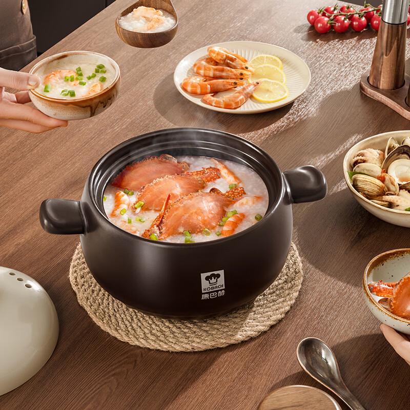 KOBACH Joyful Ceramic Health Soup Pot