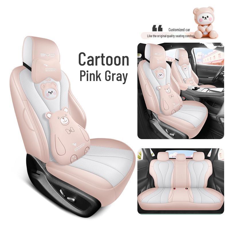 BYD Sea Lion 06dmi/06ev Leather Seat Covers - Full Coverage Cushion Special