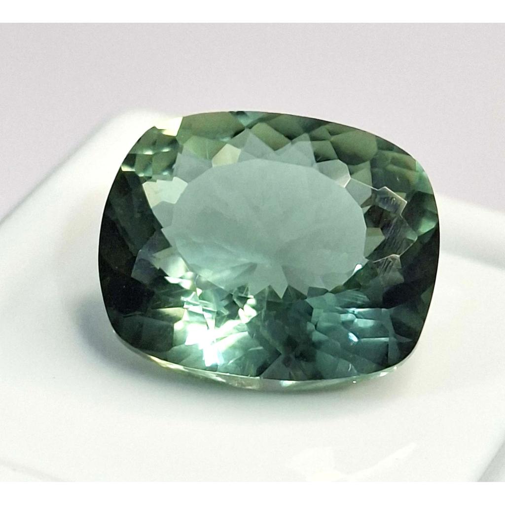 Natural Green Sapphire 8-10 Ct Cushion Cut Certified Beautiful Loose Gemstone