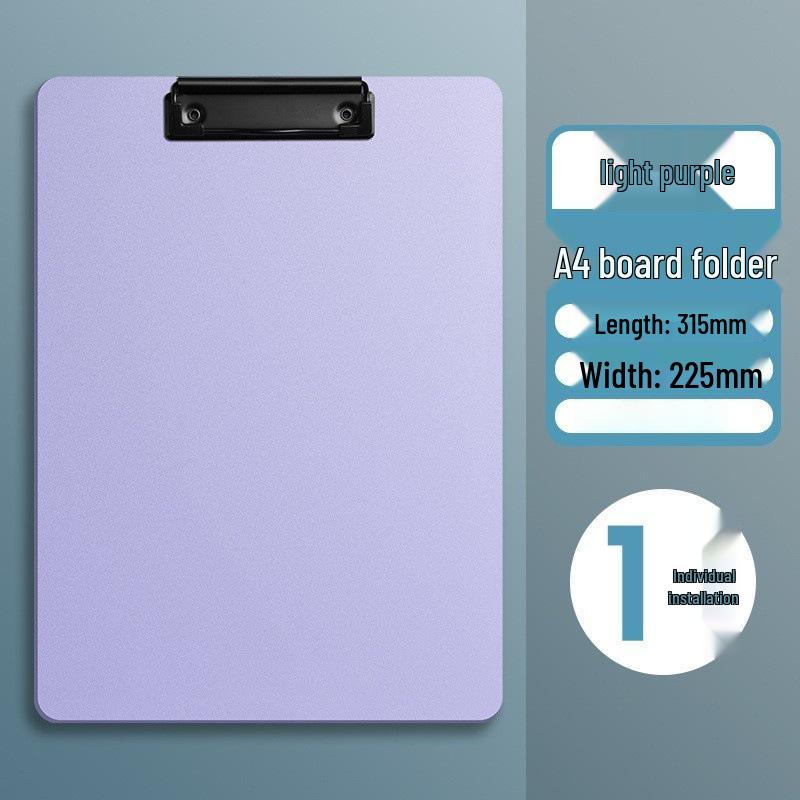Double Clip Writing Board with Storage for A3/A4 Documents - Ideal for Students & Office Use