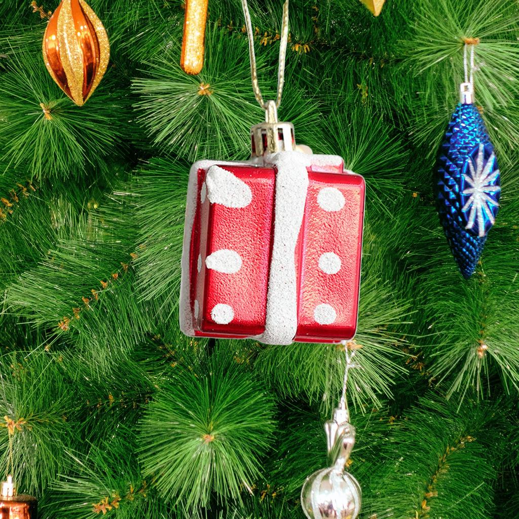 Christmas Snowman Decorations Christmas Tree Small Pendants Hut Decorations 2pcs