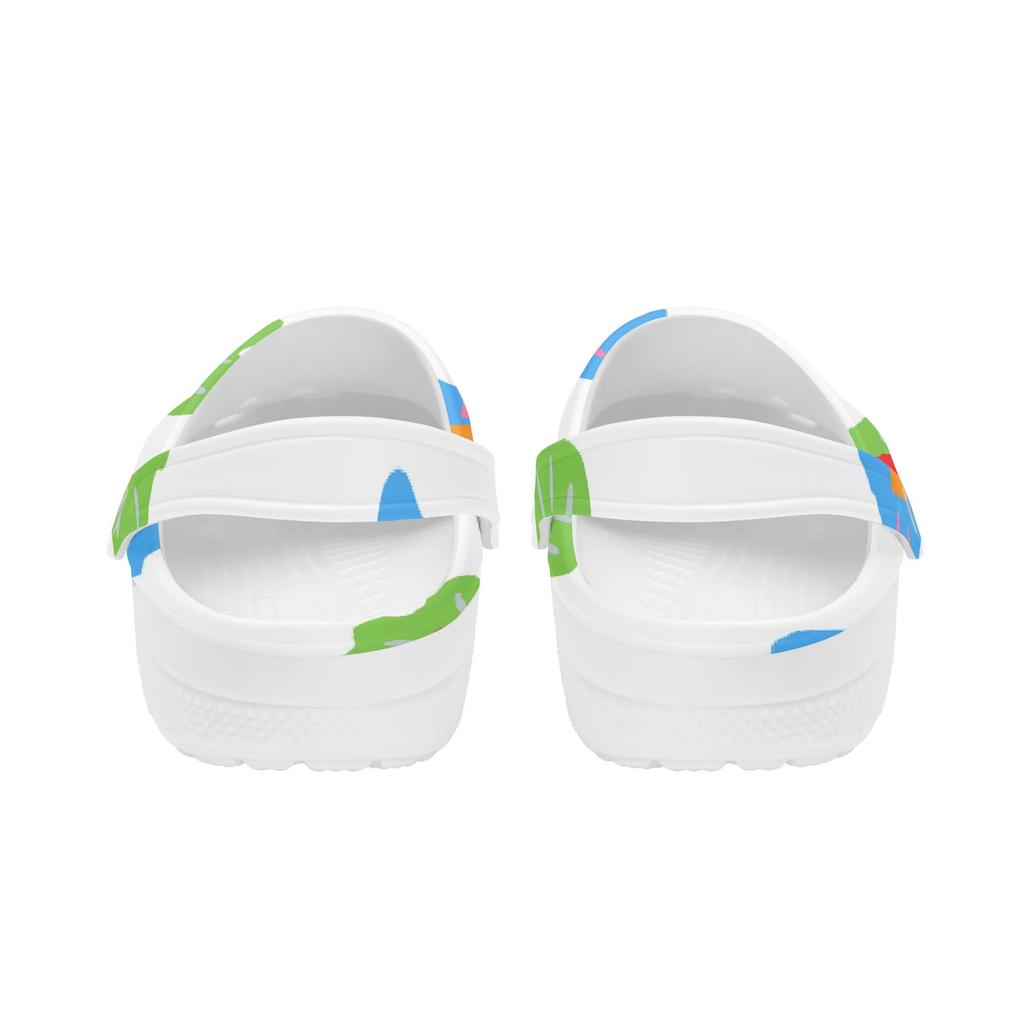 Cute Printed EVA Clogs for Women Men Ventilated Breathable Slip On Casual Shoes Comfortable Summer Sandals Lightweight Daily Wear