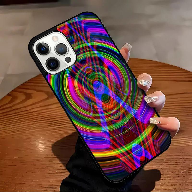 Optical Illusion Print Phone Case For iPhone 17 Air 16 15 14 13 12 11 Pro Max Max Plus Bumper Case Cover