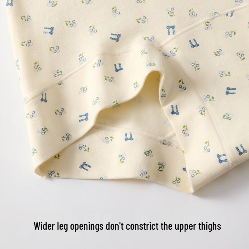 GUJIN Women's Cotton Mid-Waist Boxer Briefs 3-Pack