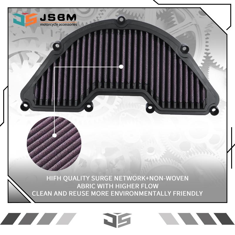 JSBM Motorradzubehör Hochdurchsatz-Luftfilter für QJMOTOR Super 921 QJ900GS-8D MV Augsta Brutale 1000 F4R RUSH LH RC 15-24