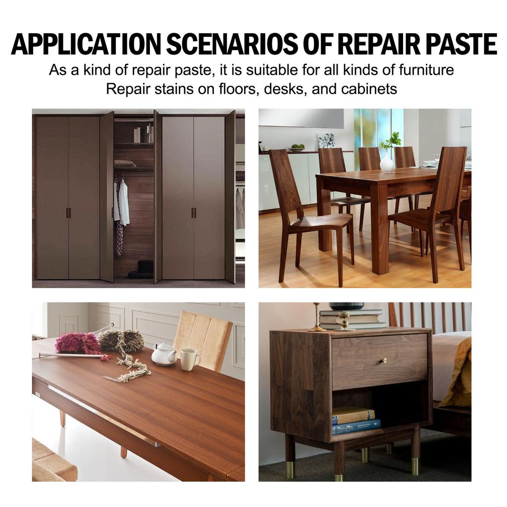 Wood Furniture Repair Kits Touch Up Marker Repairing Paint for Fixing Scratches and Color Differences Fast Repair