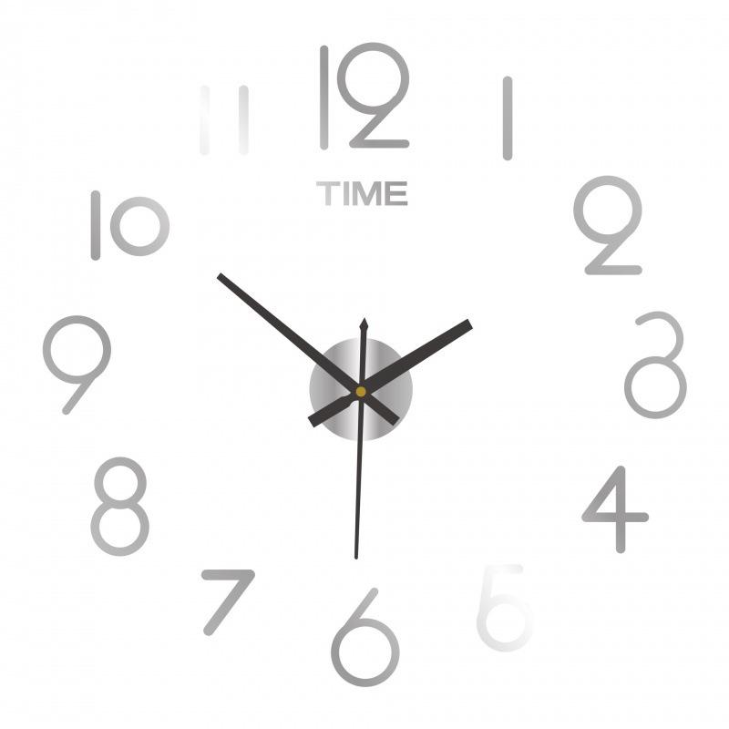 

Creative Acrylic Luminous Diy Wall Clock Nordic Simple Living Room Entrance Mute Clock Personalized Digital Decorative Clock