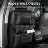 Multifunctional luggage organizer and storage bag, tactical storage bag for car rear seats, hanging rear seat bag