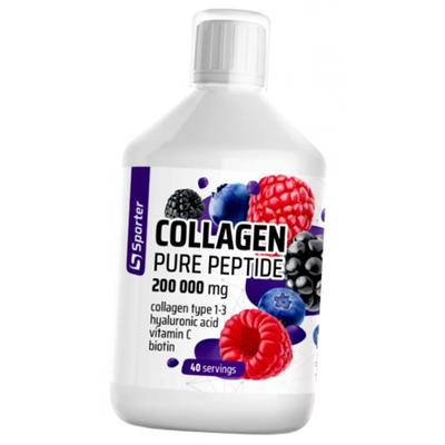 Kolagen typu 1 a 3 s kyselinou hyaluronovou, Kolagenový peptid 200000, 500ml Bobule (68584002)