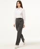 CITYBREEZE Basic Pintuck Wide Slacks_Charcoal