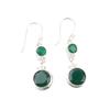 Green Onyx Gemstone 925 Sterling Silver Handmade Earrings For Mother's Day Gift EE-160-15