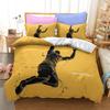 Fantastic Basketball Duvet Cover Set Uk Single Double King US Twin Full Queen King Bed Linen Set Basketball Cartoon Bedding Set