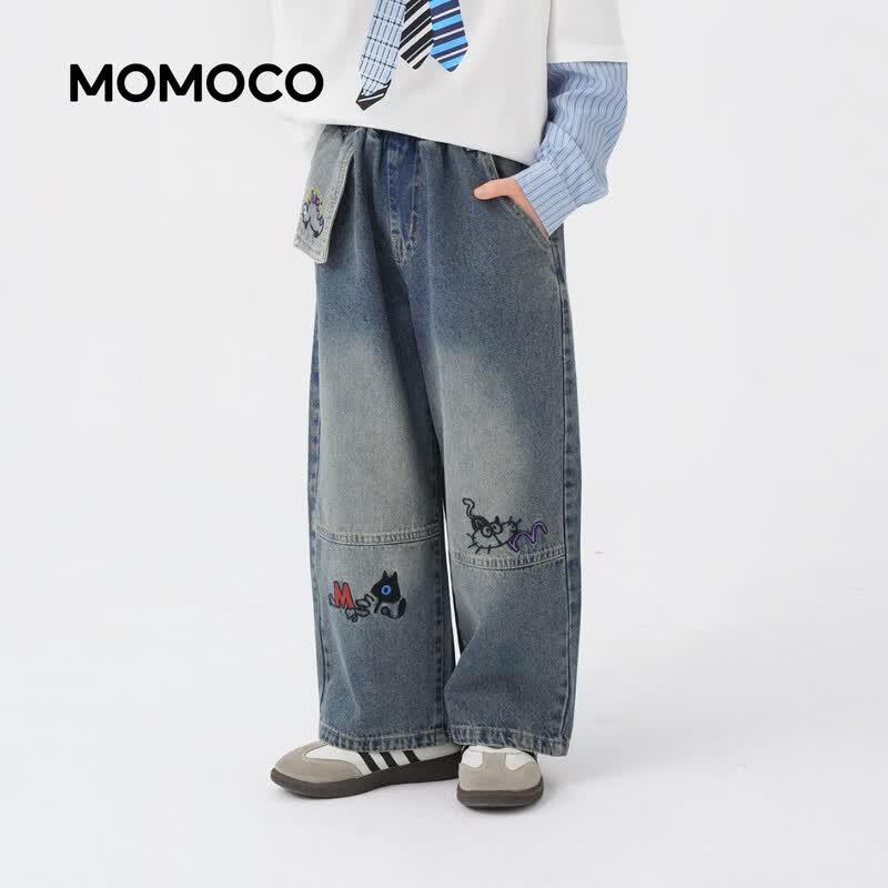MOMOCO Boys' Autumn Casual Jeans