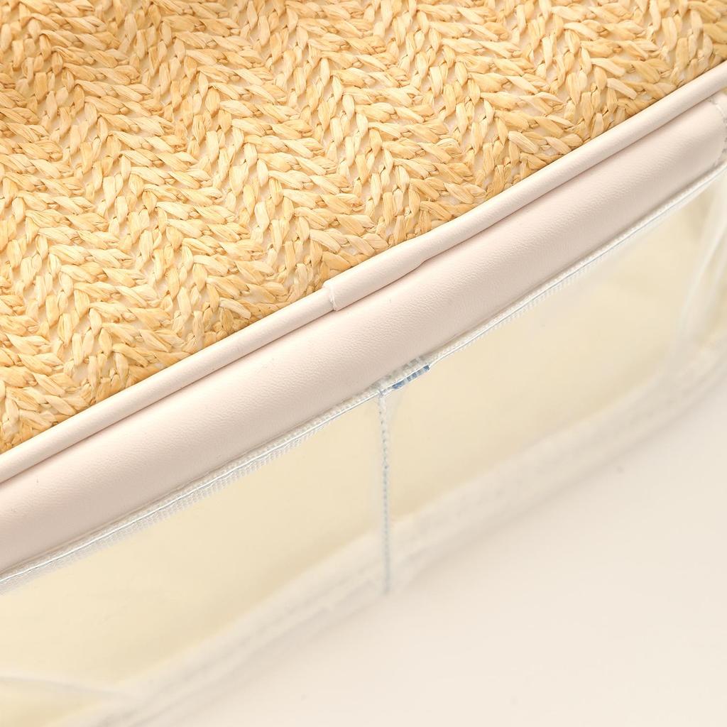 2024 Portable Large-Capacity PVC Travel Toiletry & Cosmetic Bag with Chic Fragrance Design
