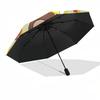 Birthday, Monkey Automatic Opening and Closing, 8 rib Structure Portable Umbrella, Suitable for Men and Women in All Seasons  Perfect Gift f