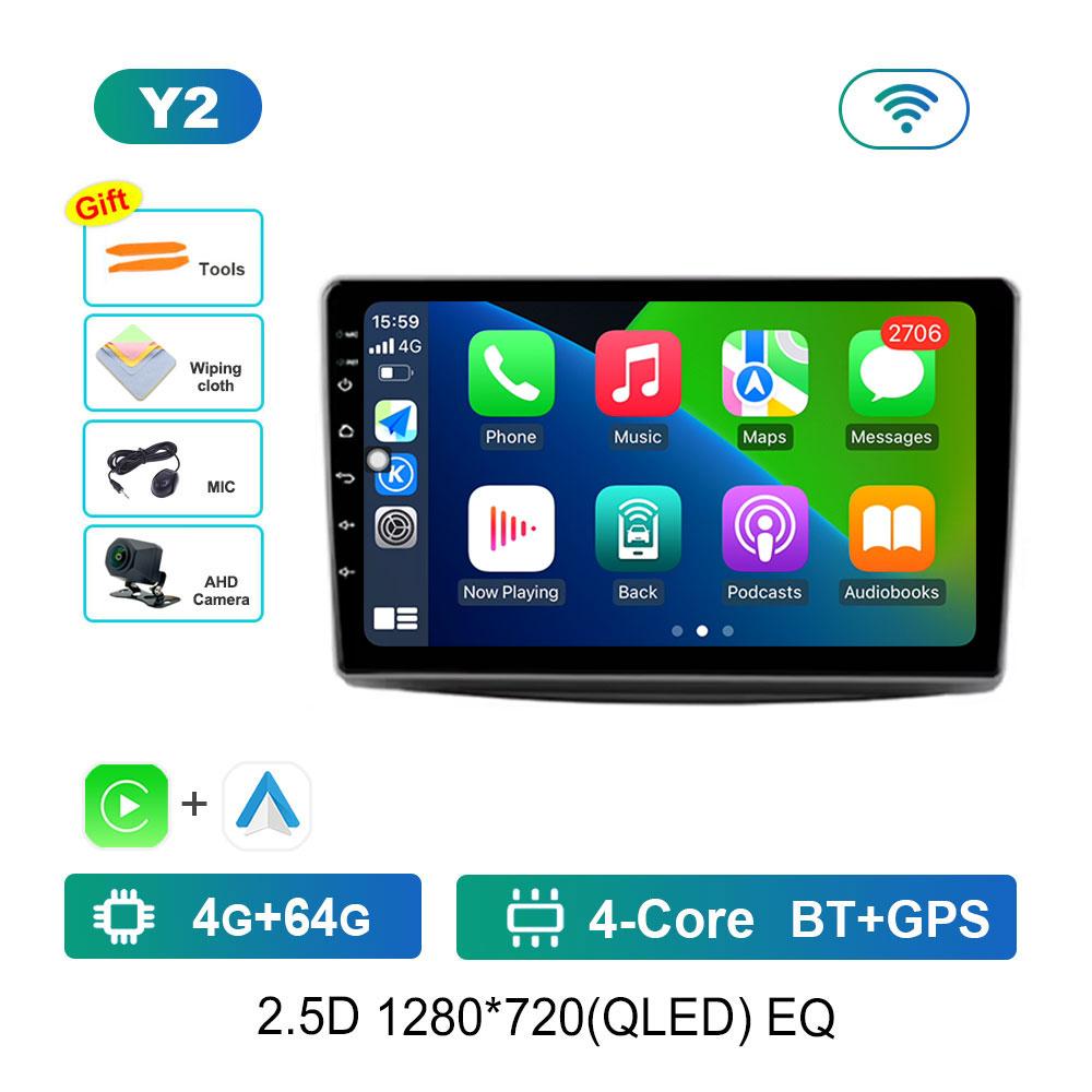 Car Audio Multimedia Player Navigation GPS Android 14 for Alfa Romeo MiTo 955 2008 - 2016 Touch Screen WiFi BT Head Unit 4G