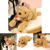 Plush Labrador Dog Toy With Prone Posture Design For Children And Sleep Comfort