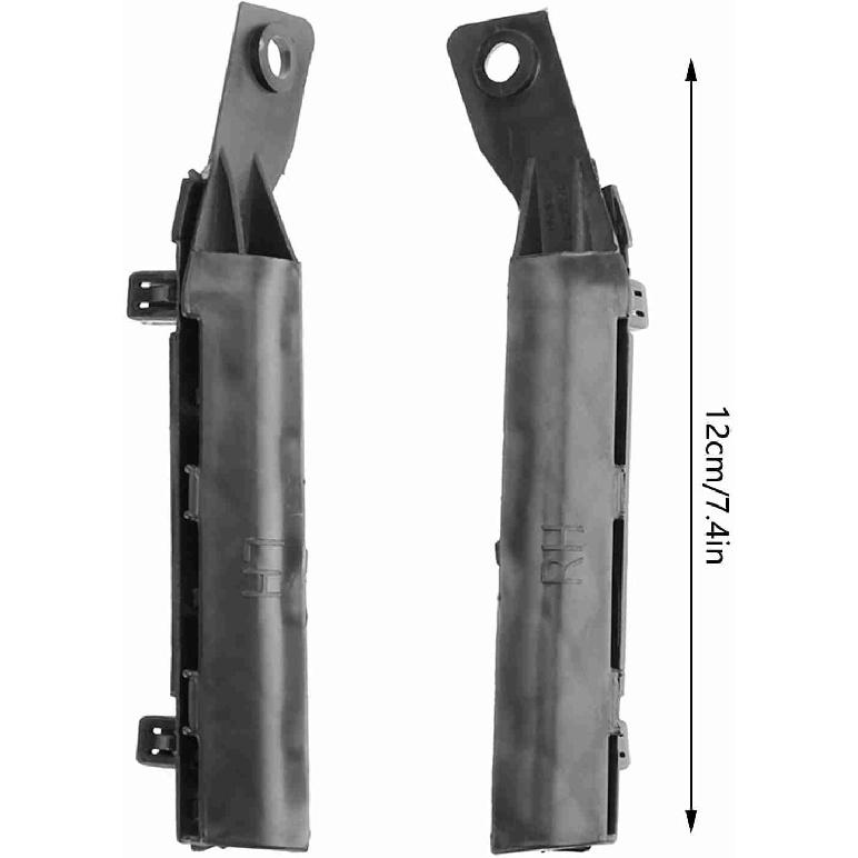 Front Bumper Support,2pcs Car Front Bumper Support Bracket For Versa 2007-2012 Car Modification Part Replacement Versa Accessories