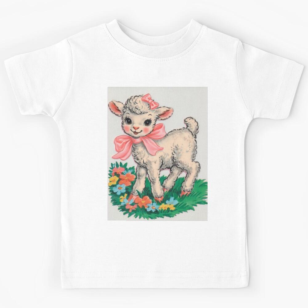 Vintage lamb  Kids T-Shirt 100