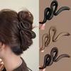 1Pc Large Matte Wave Hair Clips for Women | Vintage Y2K Style, Solid Color Shark Clips, Elegant Acrylic, Easy to Bundle and Style Additions