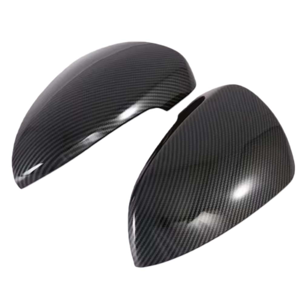 Door Mirror Cover for Hyundai Tucson Models 2015- Carbon Fiber Car Rearview Accessories Rain Eyebrow Styling