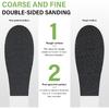 10 Pack Foot File,Foot Callus Remover Professional Sandpaper Pedicure Tools, Double Side Foot Scrubber, Sander for Dead Skin Foot Rasp Pedicure for