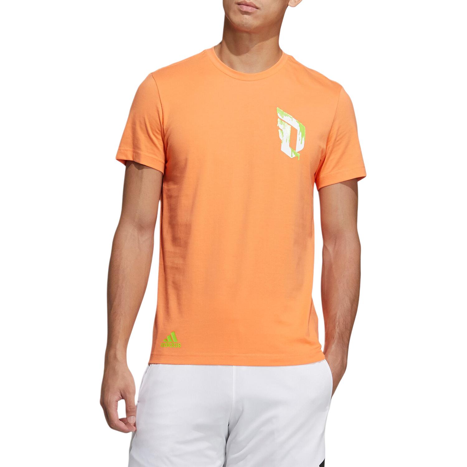 

Adidas Crew Neck T-Shirt Men Tops GM4060 M