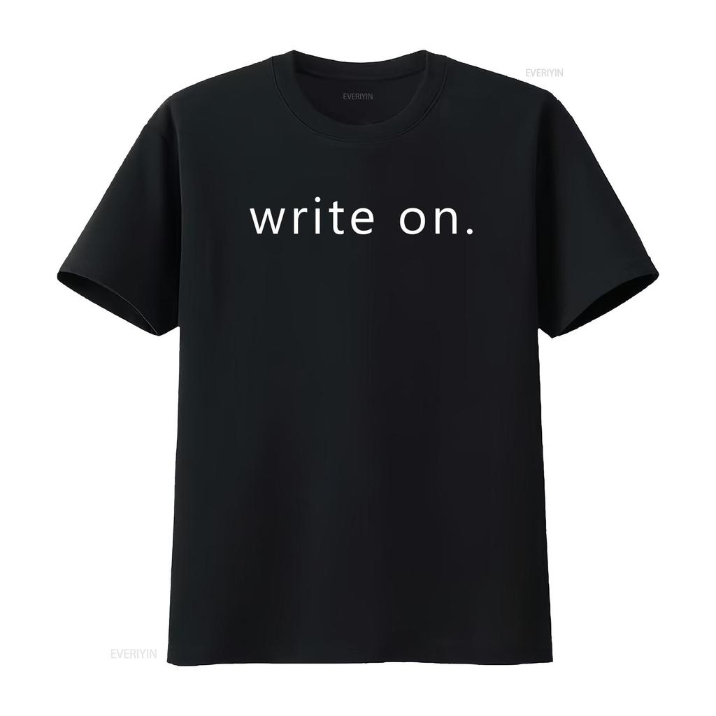 Write On T Shirt Journalist Novel Writer Novelist Writers Present Journalism For Best Friend Birthday vintage Washed
