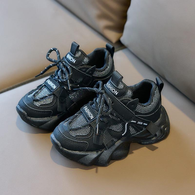 Kids Soft Sole Breathable Non Slip Casual Sports Sneakers For Boys And Girls