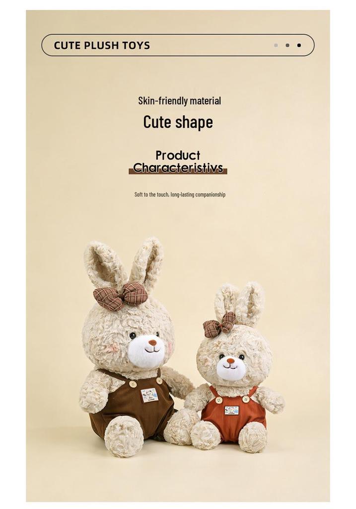 Cute Rabbit Doll Hug Pillow - Sleep Companion & Holiday Gift for Children