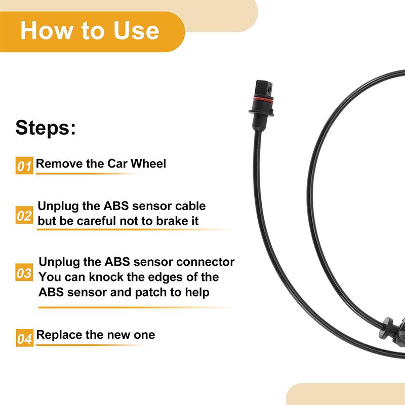 Front Left/Right ABS Wheel Speed Sensor For Jaguar XJ XK XF X250 X260 X351 X150 204PT 306PS 508PN 508PS 8W832C204AB C2C34640