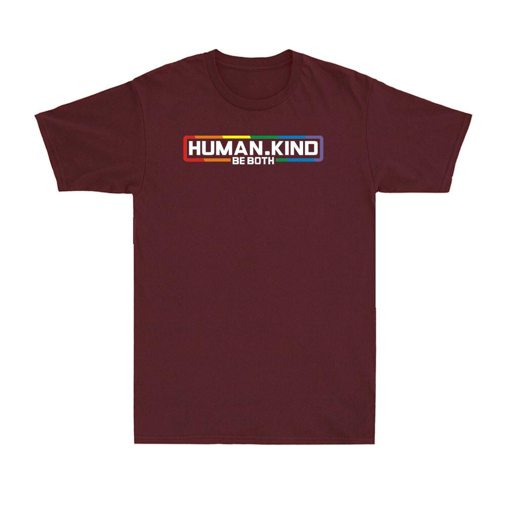 Gay Pride Month HuUnisex Kind Be Both LGBTQ Ally Rainbow Unisex T-Shirt