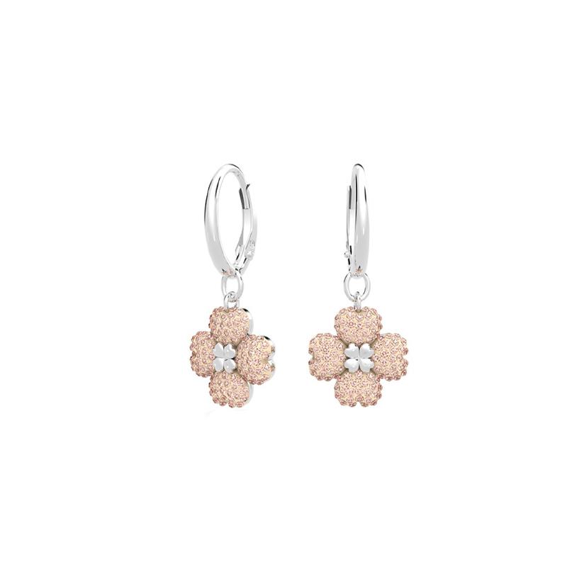 Swarovski LATISHA earrings pink 5636485 красный