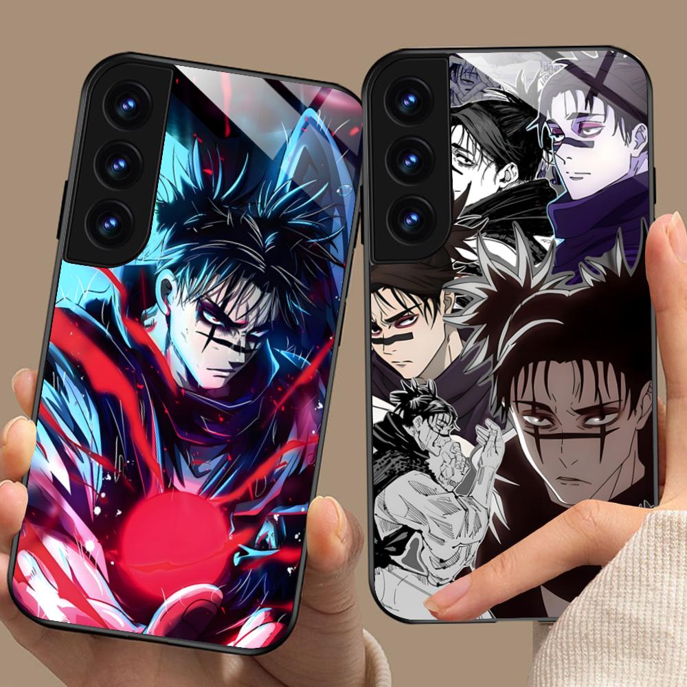 Jujutsu Kaisen Choso Handyhülle für Samsung Galaxy S26 S25 S24 S23 S22 S21 S20 Note20 Plus FE Ultra Glas Bunte Hülle