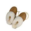 Wool slippers women's outer wear 2025 new winter fur integrated thick-bottomed bag head fluffy slippers plush snow boots