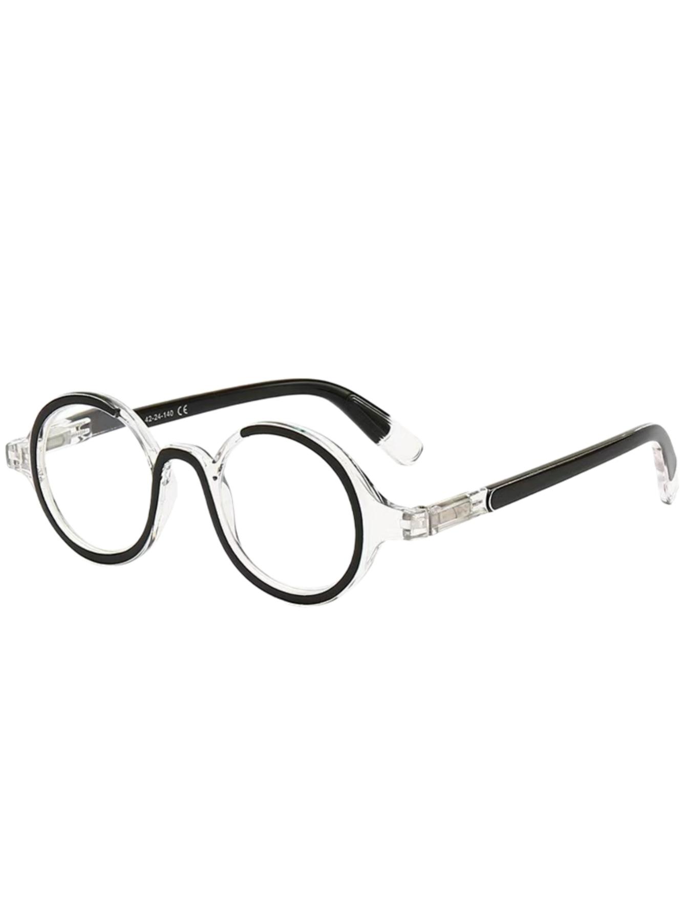 

New Fashion Reading Glasses Anti-Blu-Ray Ultra-Clear Box Fashion Wind Power Reading Glasses +2.5