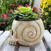 Halloween Skull Planter Resin Skeleton Model Flower Pots Container Indoor and Outdoor Container Home Garden Office Top Sale