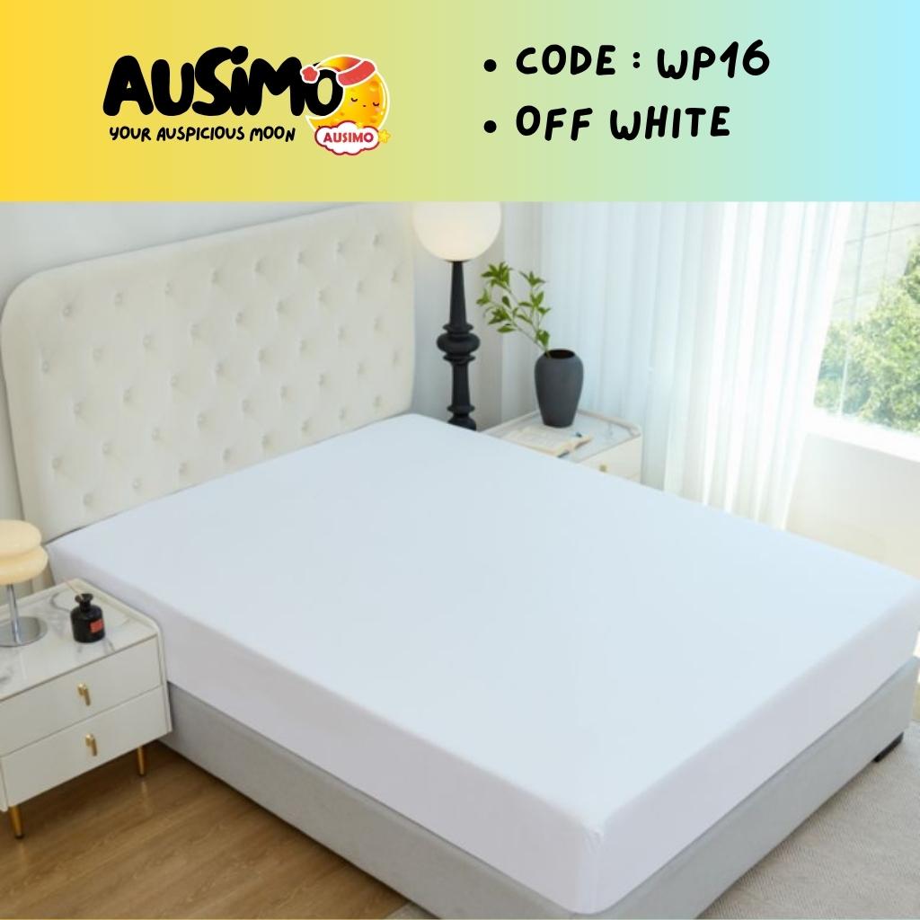 Waterproof Fitted Sheet Bedsheet Mattress Protector Non-leaking Bed Sheet Stretch Fitted Sheet SINGLE